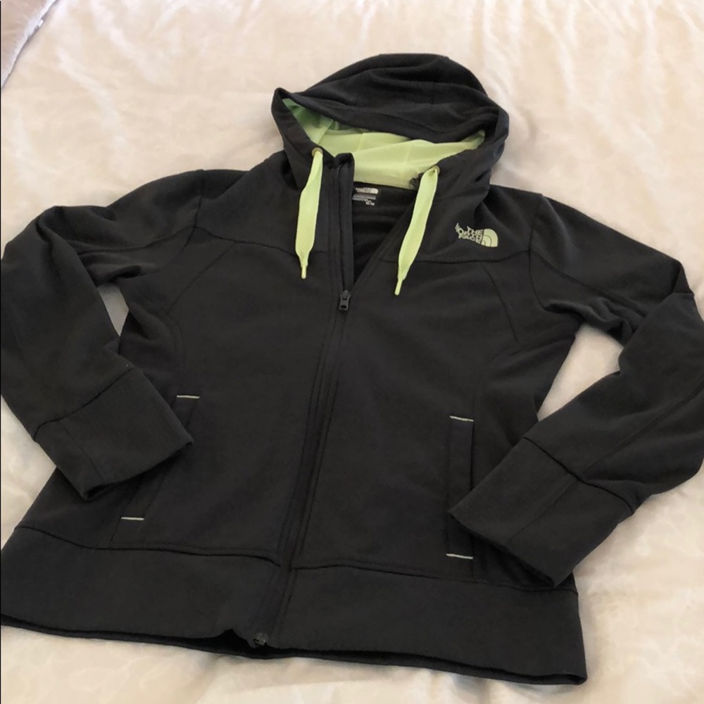 The North Face zip-up hoodie